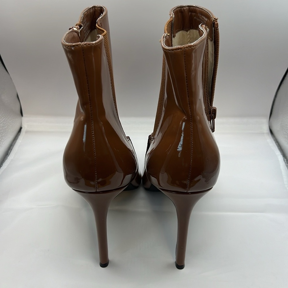 INC Katalina Brown Booties size 10 NWOB - Picture 4 of 11